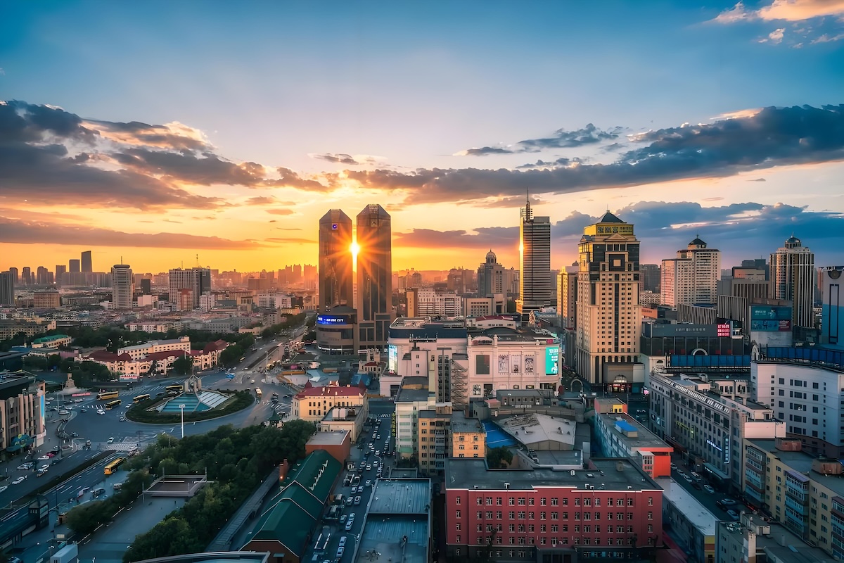 哈尔滨城市全景
