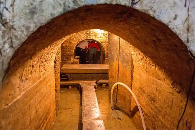 赵王陵墓室结构